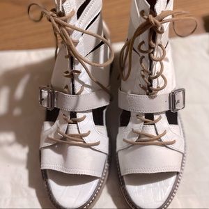 FREE PEOPLE SHANDY STYLE MANDI LACE UPS •NEW•